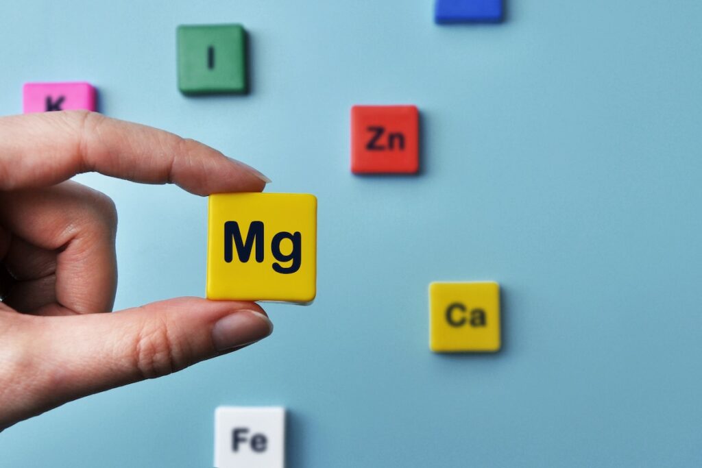 choice products with high content vitamins trace elements choosing magnesium